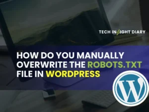 How Do You Manually Overwrite the Robots Txt File in WordPress