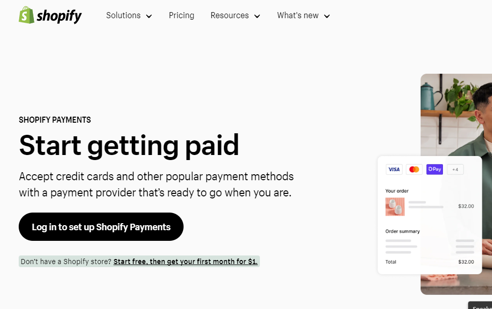 Shopify payments