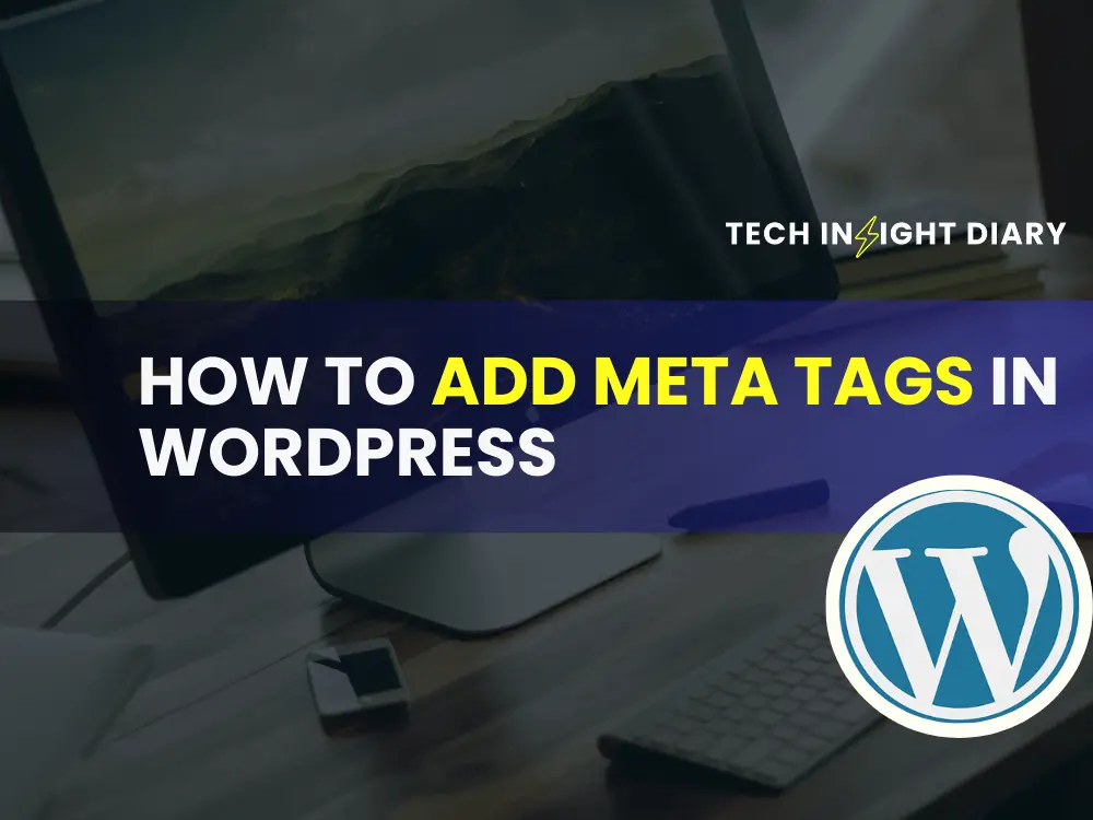 how to add meta tags in wordpress