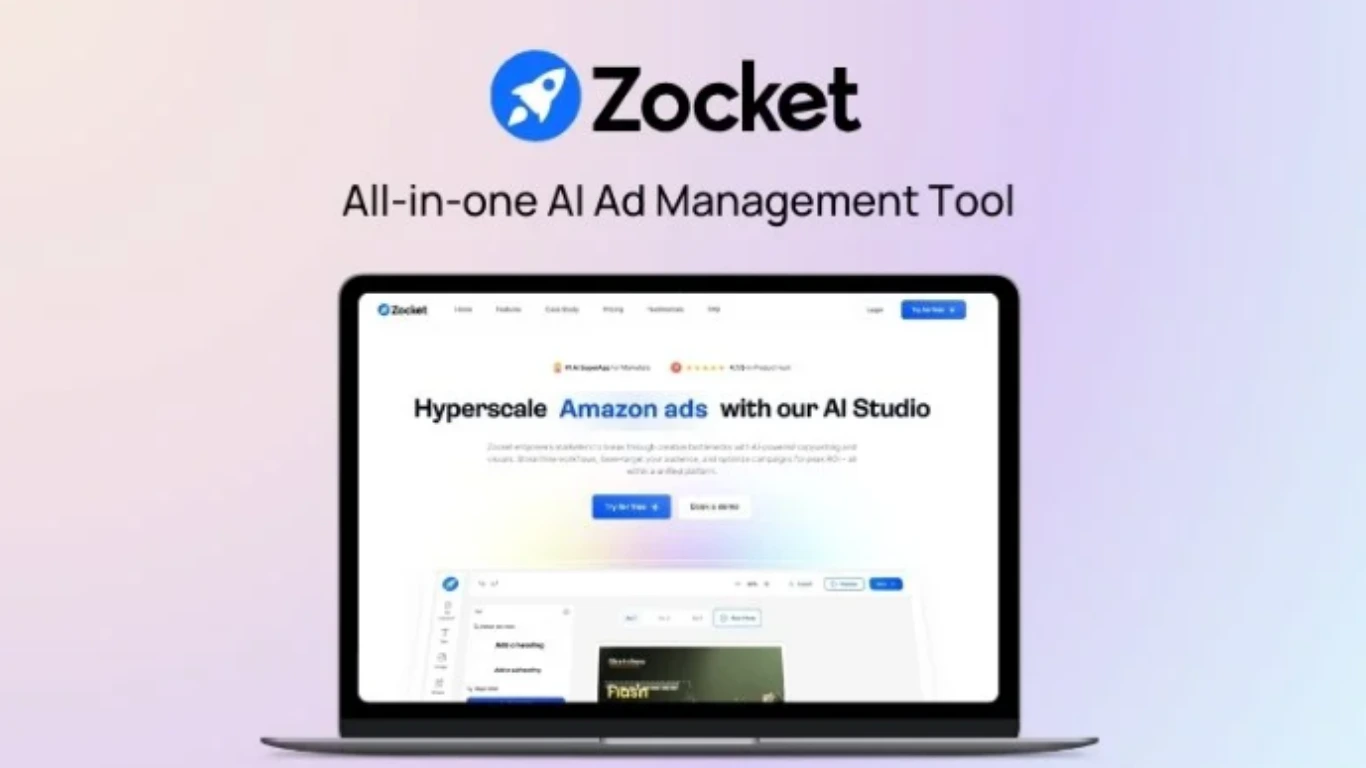 Zocket – All-in-one AI Ad Management Tool