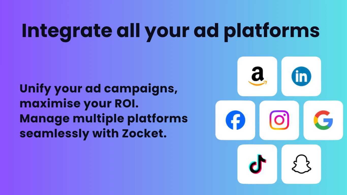 Zocket – All-in-one AI Ad Management Tool | Annual Access